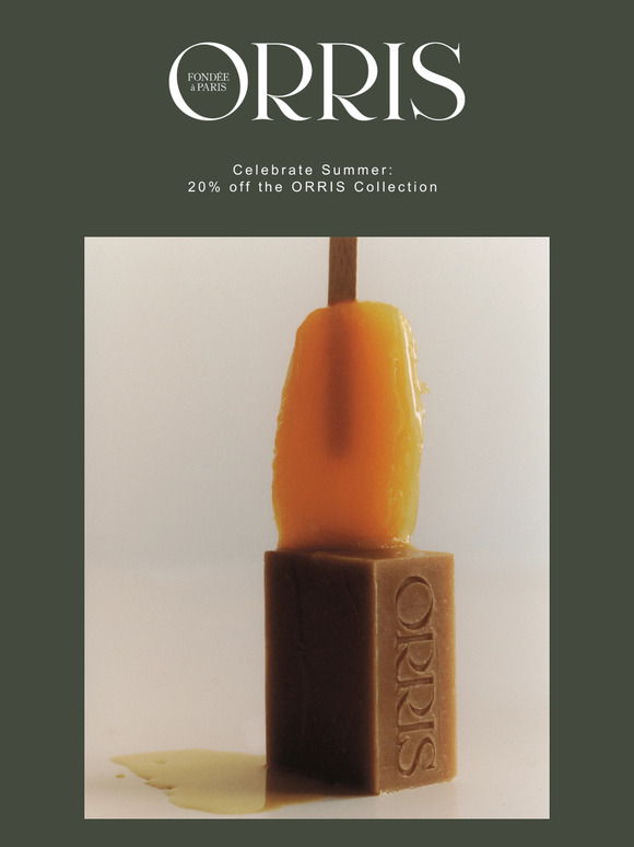 Summer Sale: 20% Off ORRIS Products