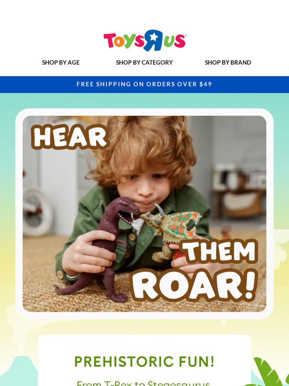 🦖 Hear them ROAR!!