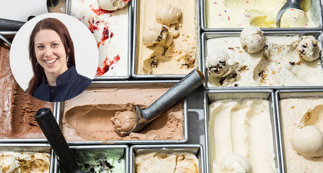 No-Churn Ice Cream; Morgan Bolling's Headshot