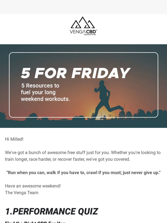 🎉 Five for Friday: Free Goodies to Boost Your Performance!
