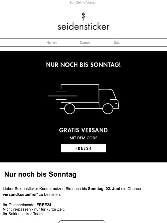 Noch bis Sonntag versandkostenfrei bestellen: Unsere Mai Highlights