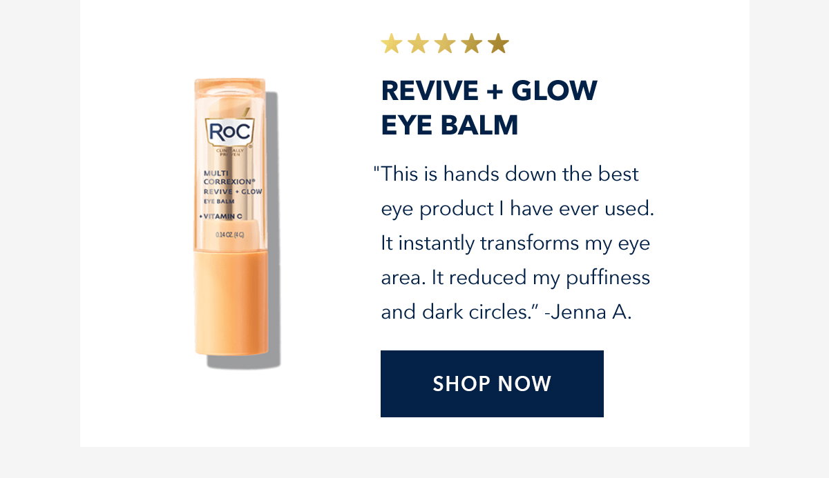 REVIVE + GLOW EYE BALM | SHOP NOW