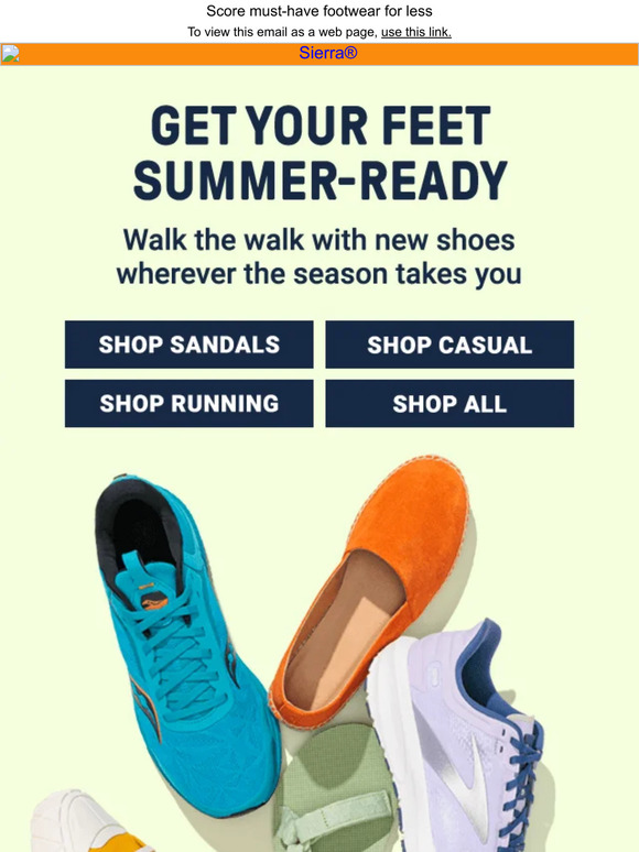 Sierra Trading Post Big shoe brands Milled