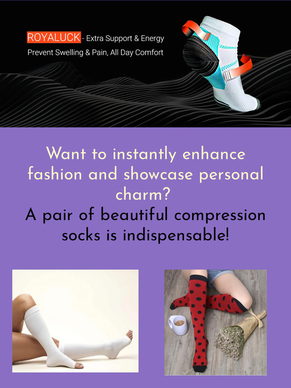 Best Compression Socks: Want to instantly enhance fashion and showcase ...