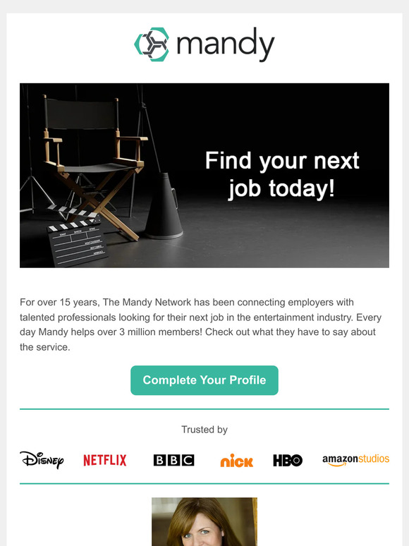 Your next role is one click away | Get cast on Mandy!