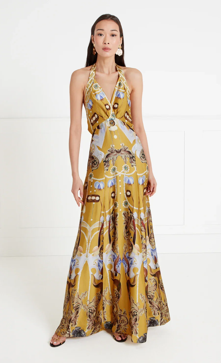Image of Akira Halterneck Dress