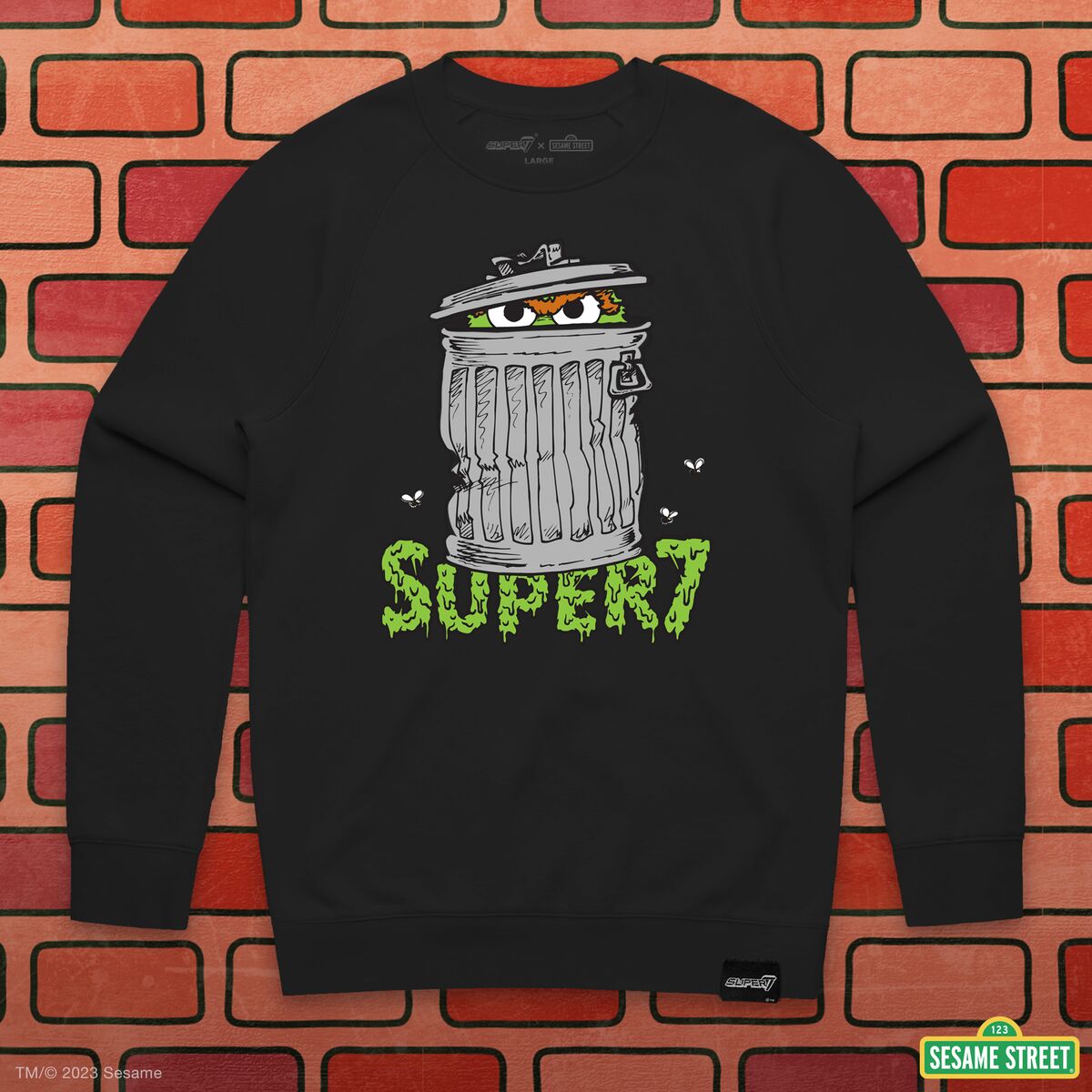 Oscar the Grouch Crewneck