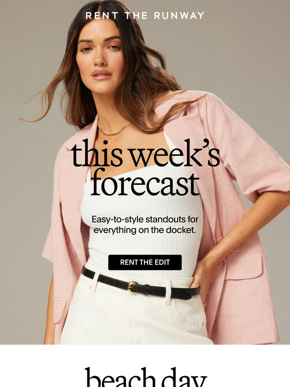 Rent the Runway Email Newsletters Shop Sales, Discounts, and Coupon Codes