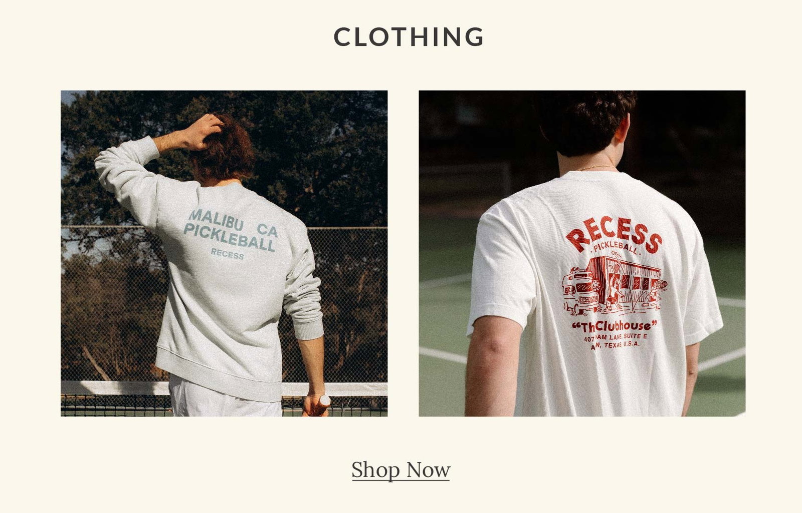 Recess Men's Clothing