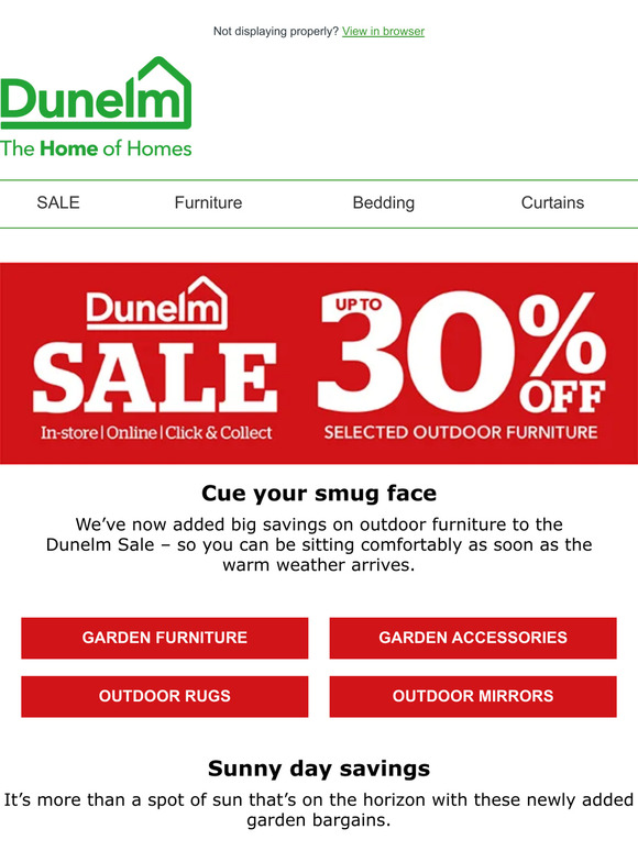 dunelm Dunelm Sale Garden furniture just added‼️ Milled