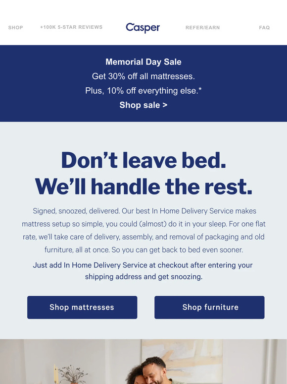 Casper Email Newsletters Shop Sales, Discounts, and Coupon Codes