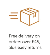 Free Delivery Over £45 & Easy Returns