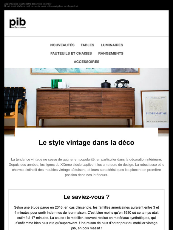 L'esprit vintage dans tous ses états
