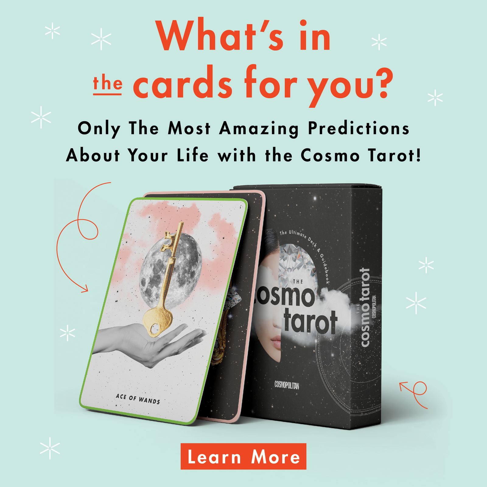 Discover The Most Amazing Predictions About Your Life with the Cosmo Tarot!