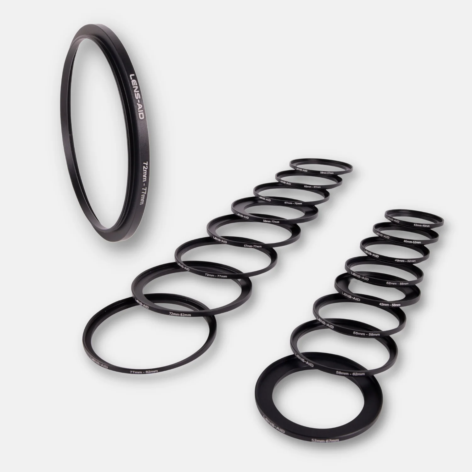 Image of Step Up Ring aus Metall für Filter