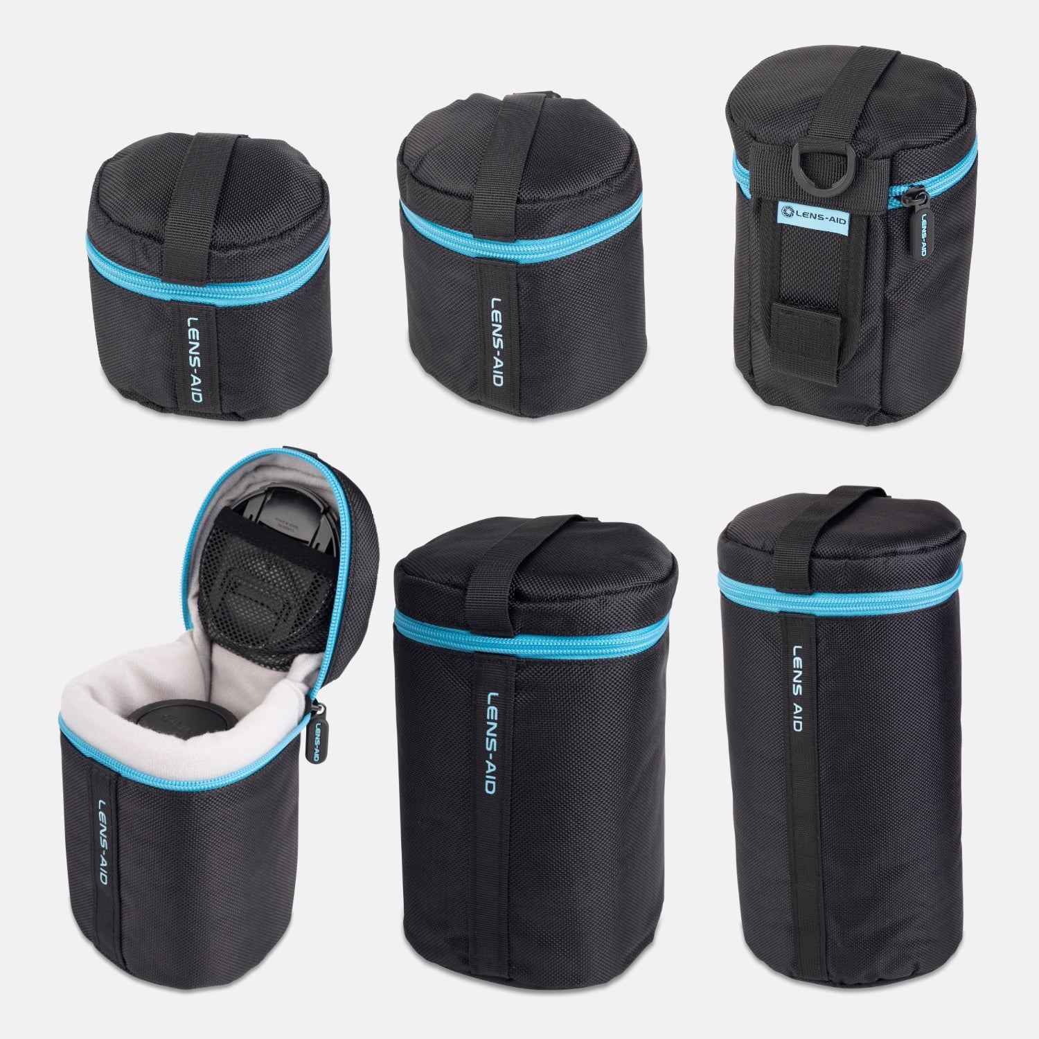 Image of Objektivtasche mit Zipper und dicker Polsterung
