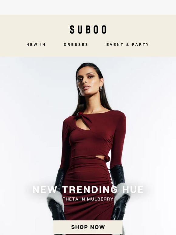 New Dresses in a New Trending Hue