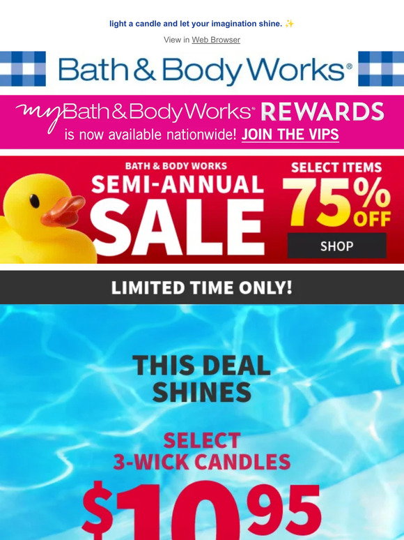Bath & Body Works Email Newsletters: Shop Sales, Discounts, and Coupon ...