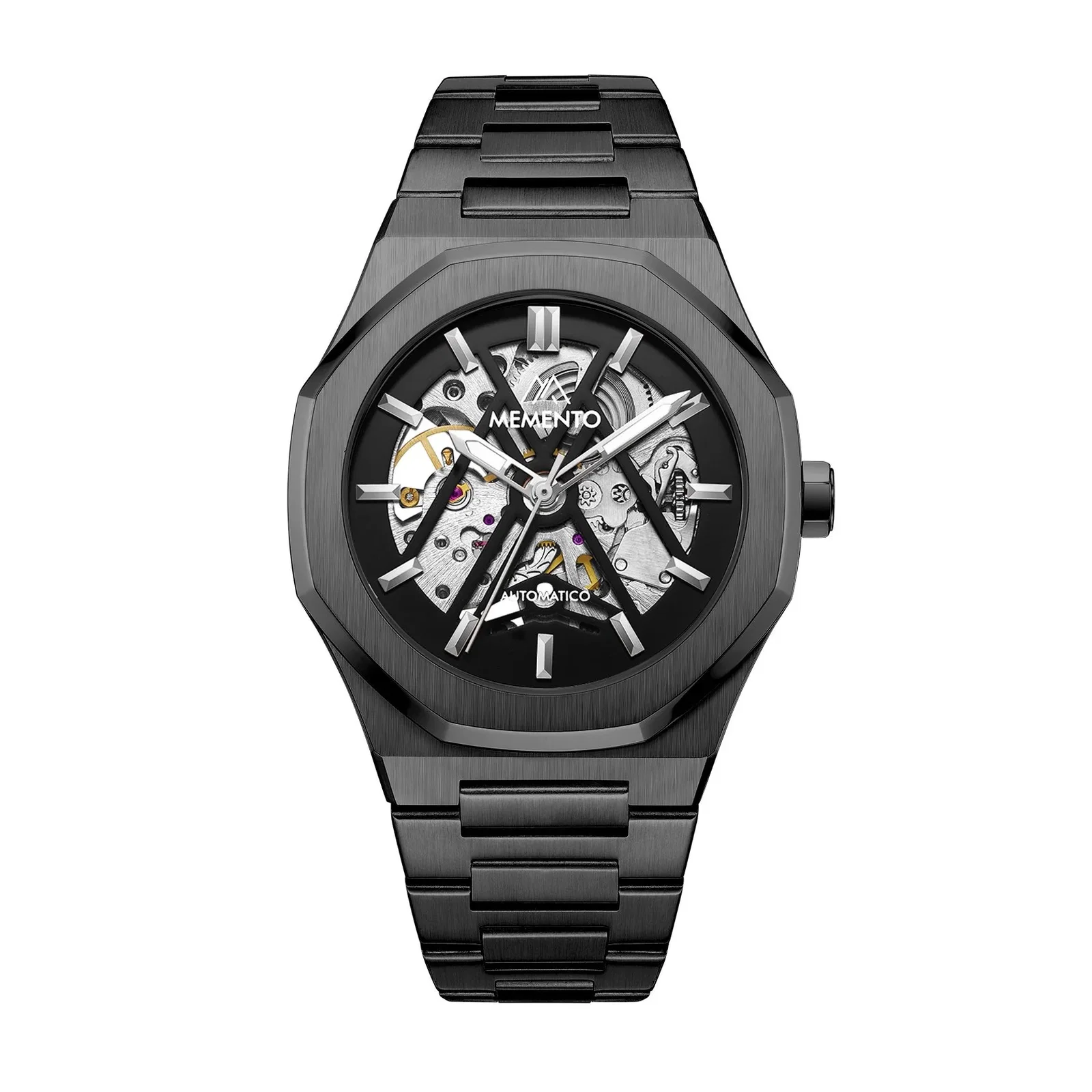 Image of Orologio MEMENTO Nero/Acciaio
