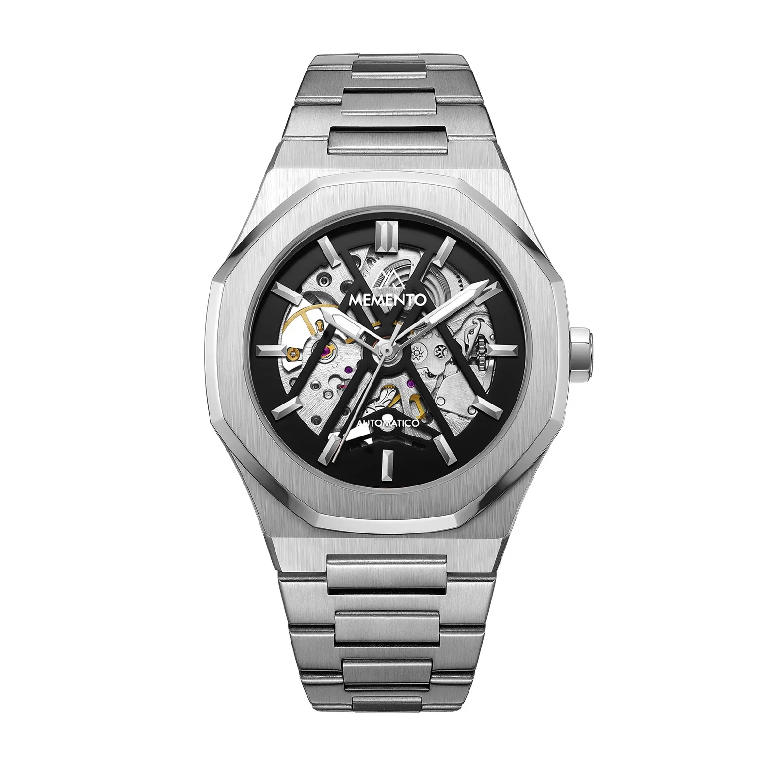 Image of Orologio Memento Trionfo - Argento e Acciaio