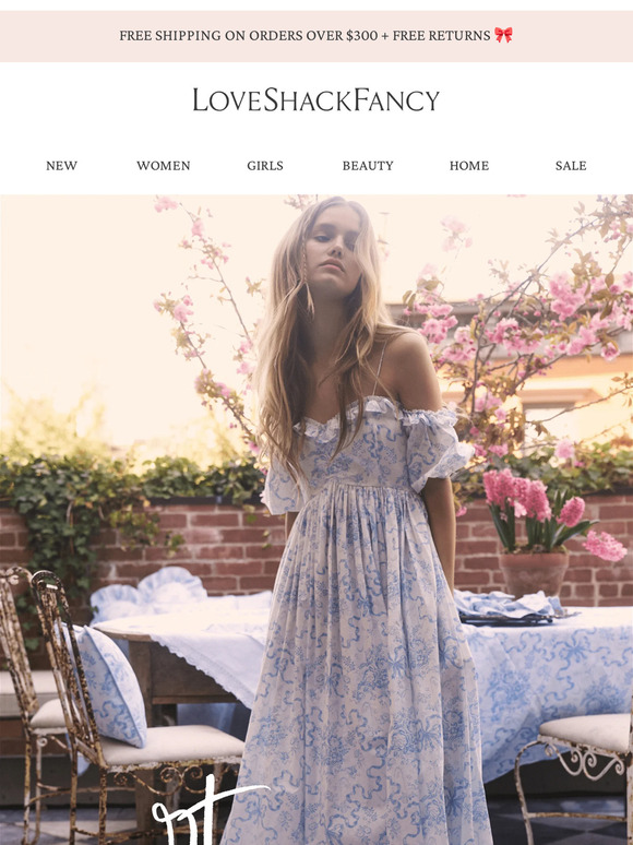 LOVESHACKFANCY Email Newsletters Shop Sales, Discounts, and Coupon Codes
