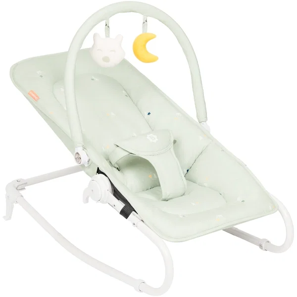 Badabulle Transat balancelle bébé pliable Lichen