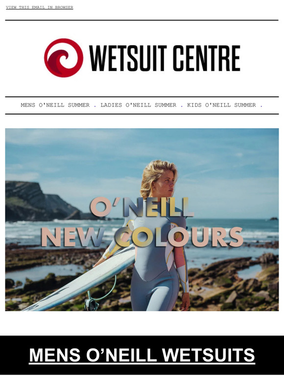 Wetsuit Centre Fresh New Colours For O