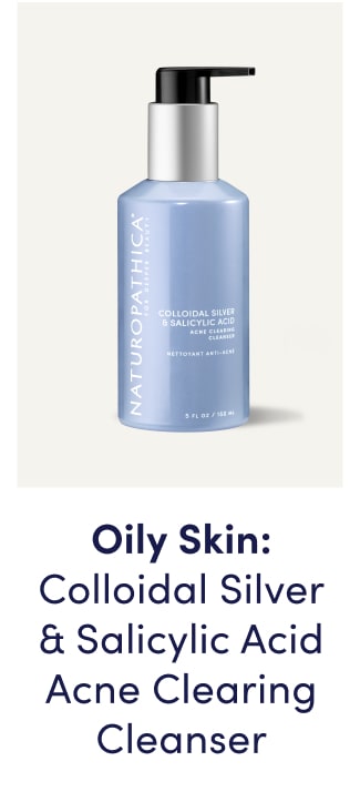 Oily Skin: Colloidal Silver & Salicylic Acid Acne Clearing Cleanser