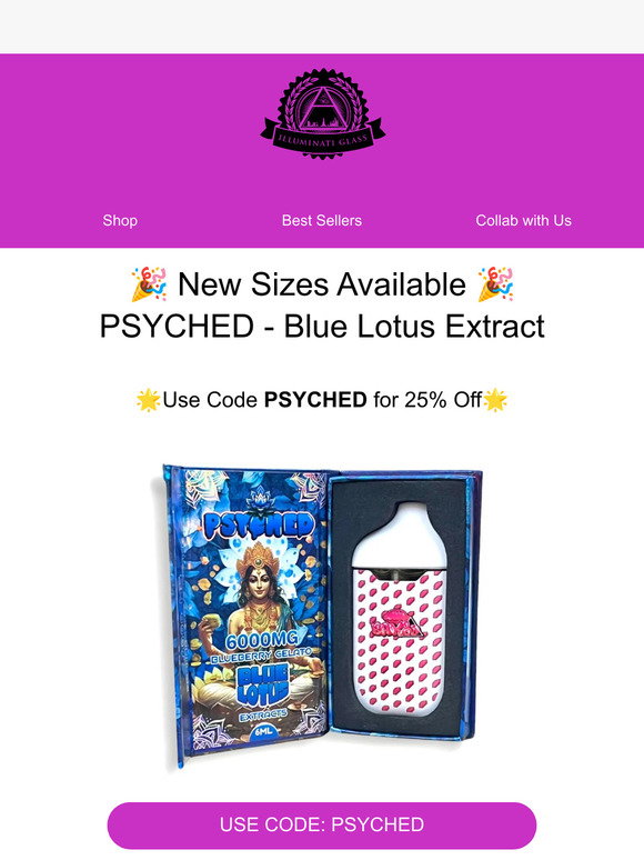 Drug Test Psyched, Blue Lotus Vape 6ml, Blueberry Gelato Disposable Vape  Flavors Australia
