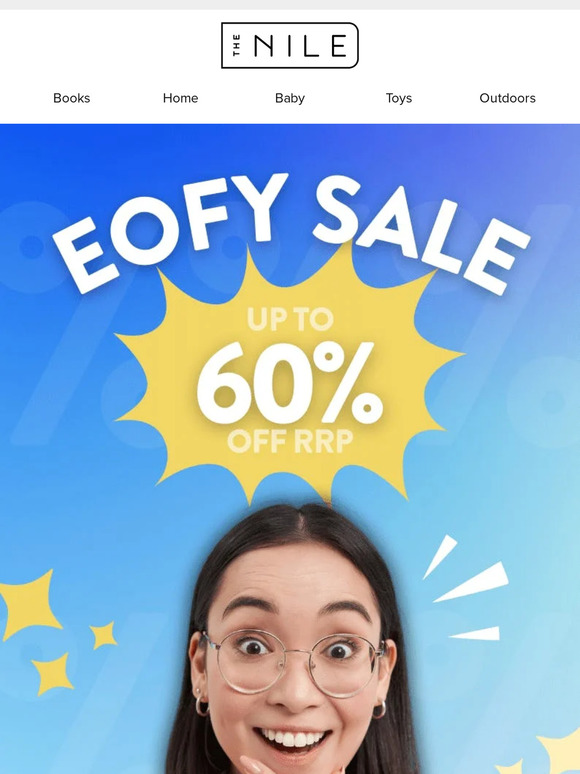 🥳EOFY SALE is on! Up To 60% OFF RRP
