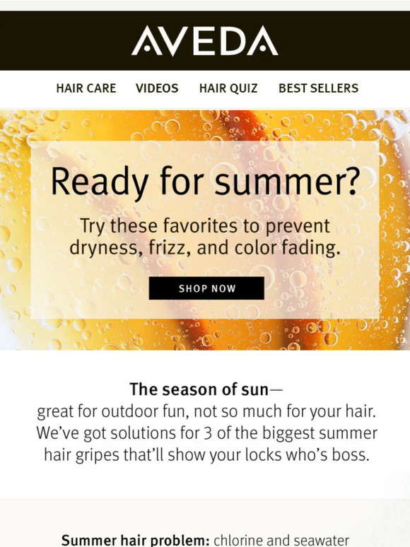 Did you know your hair can change with the season?