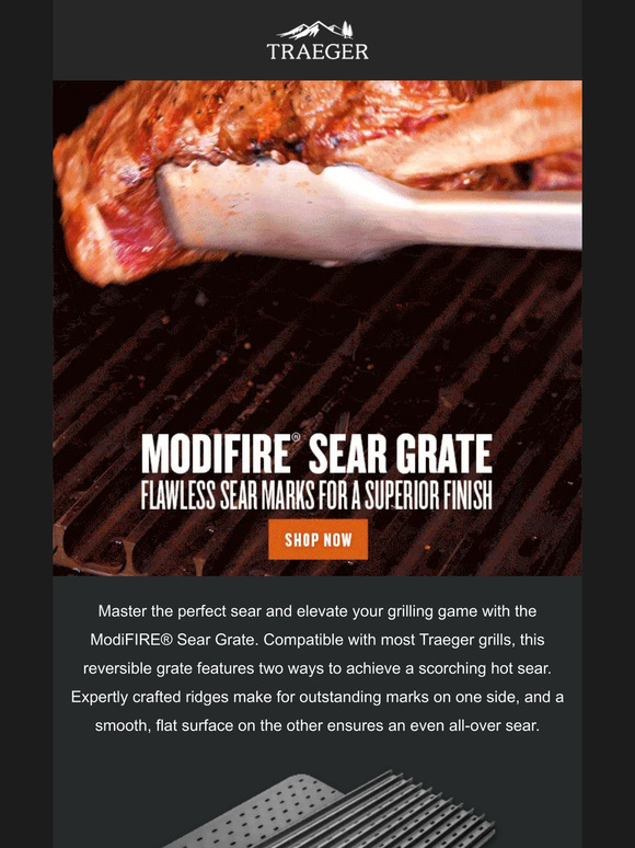 Unlock Superior Sear Marks with the ModiFIRE® Sear Grate
