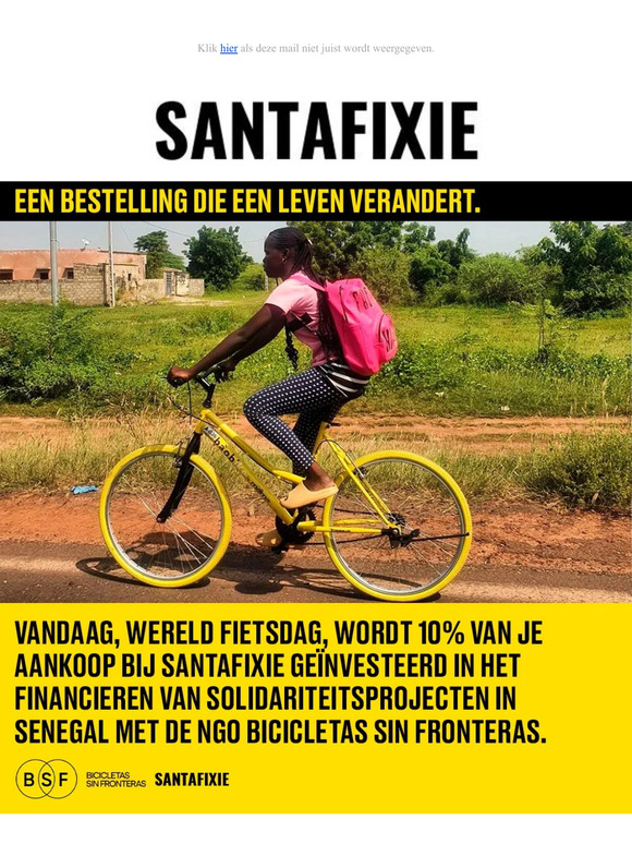 🗓️ Bestel vandaag en help studenten in Senegal.