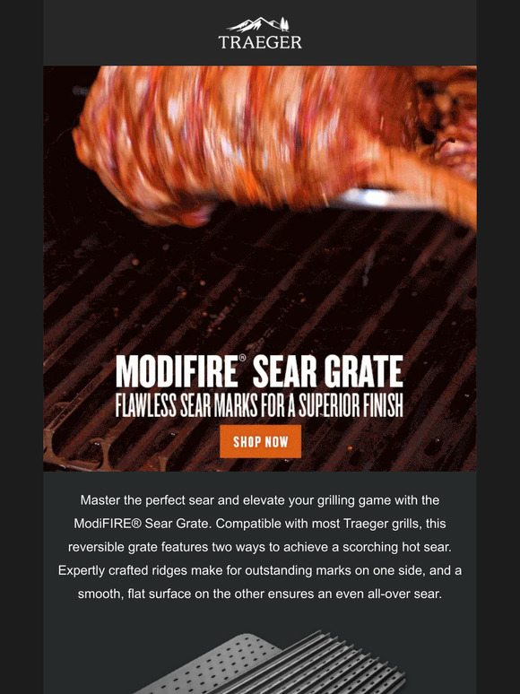 Unlock Superior Sear Marks with the ModiFIRE® Sear Grate