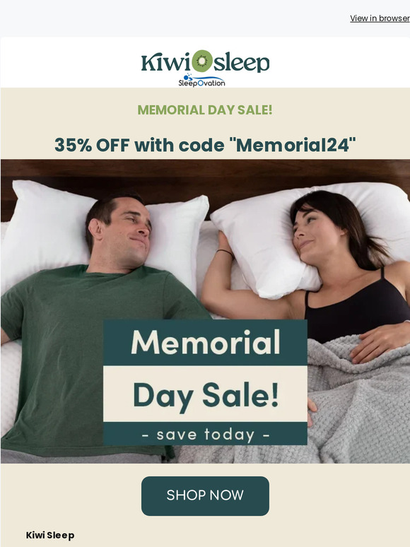 Extended Memorial Day Sale| Mattress from $1,218 😀