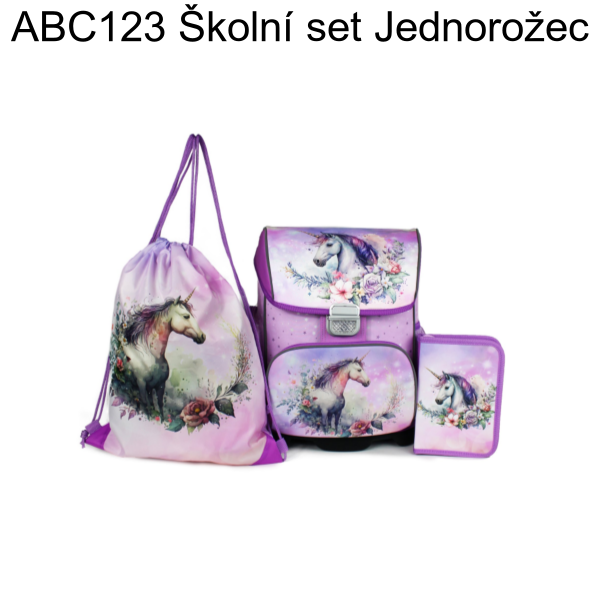ABC123 Školní set Jednorožec - 1 799 Kč