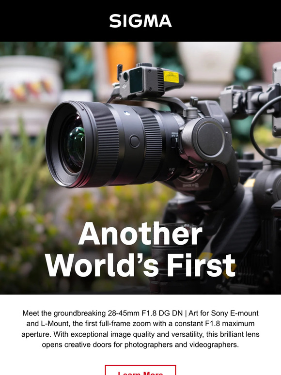 Meet the world’s first F1.8 full-frame zoom