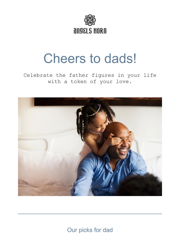 Cheers to dads!