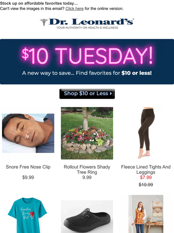 Dr. Leonard's The Latest Dr Leonard's Catalog is Here Free Shipping