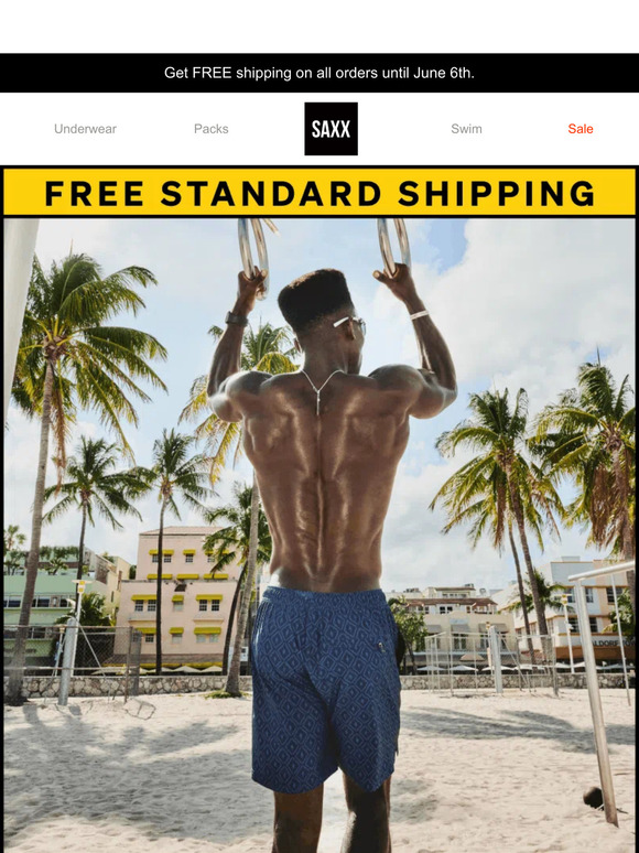SAXX Underwear Email Newsletters Shop Sales, Discounts, and Coupon Codes