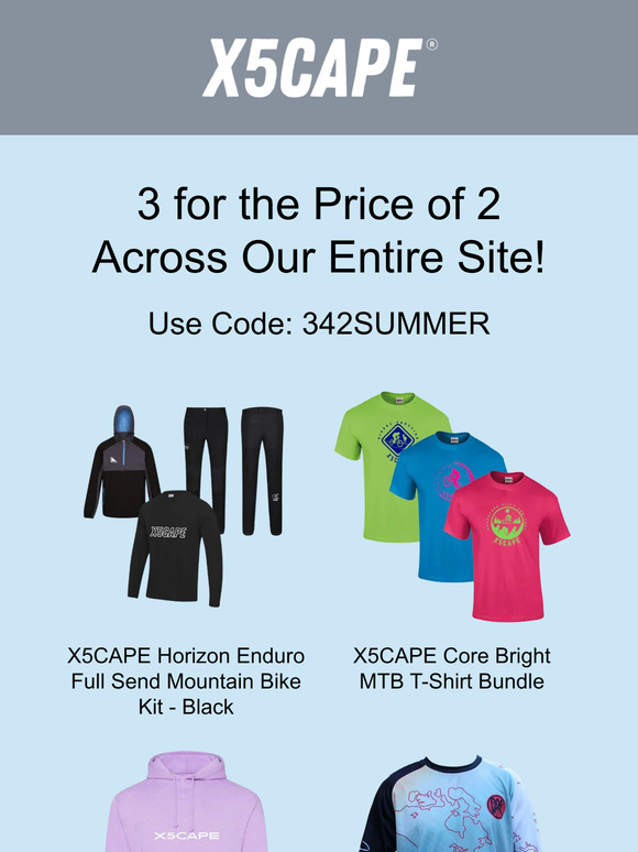 Last Chance! 3 For 2 Sitewide Ends Soon!