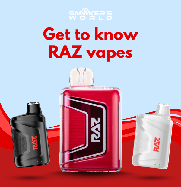 Smokers World: 🔥 Discover Raz Vapes at Smoker's World – 30% Off with Code  NEW30! 🌟