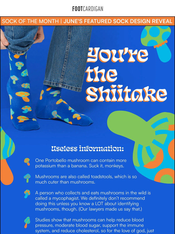 June Drop: You're The Shiitake ?