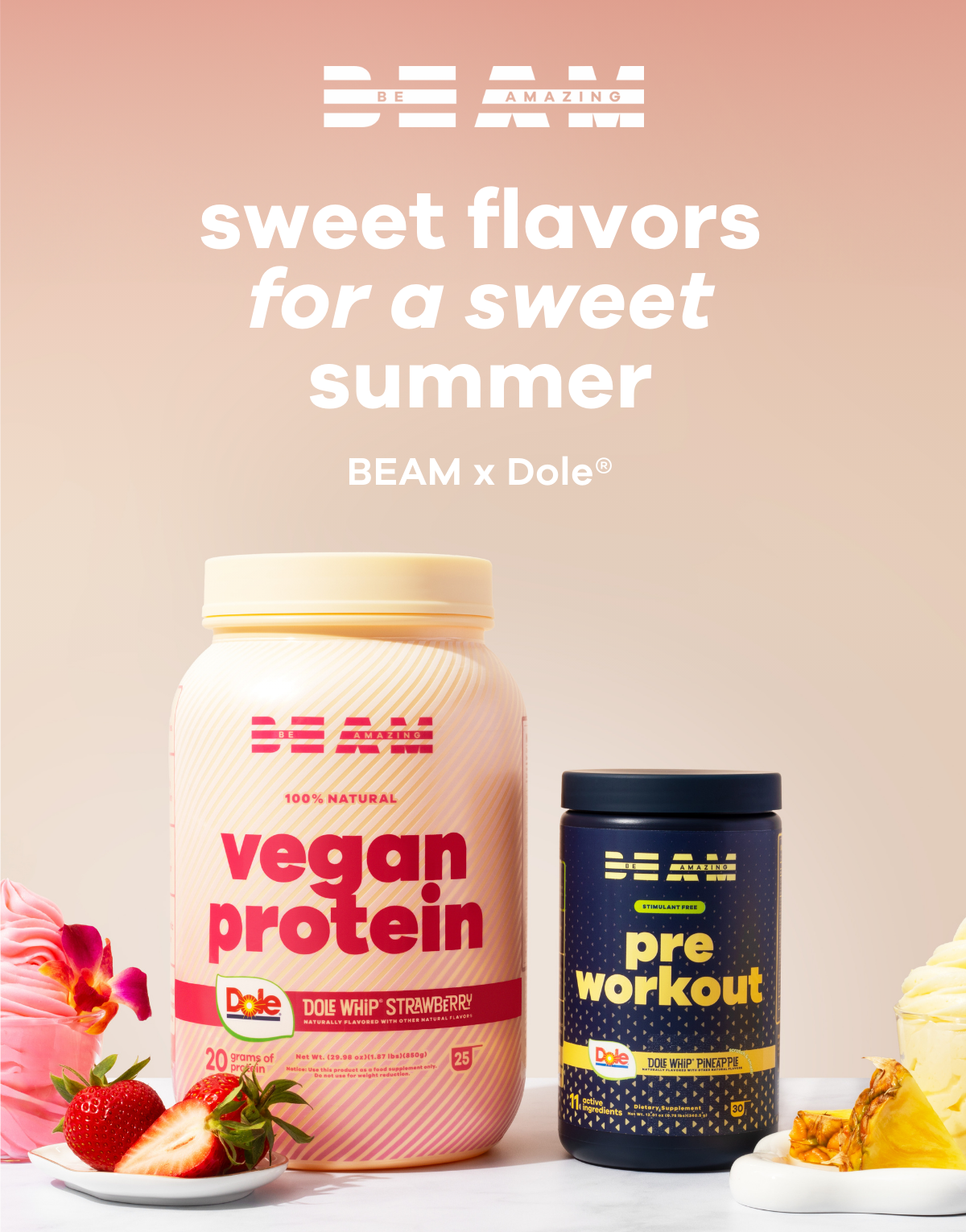 sweet flavors for a sweet summer | BEAM x Dole Whip®
