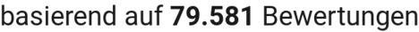 number of reviews