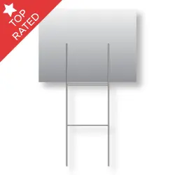 Image of Standard Wire Stakes for Yard Signs - 10x30 inches