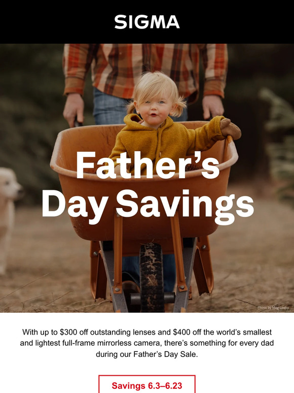 Don't miss out on huge Father's Day savings.