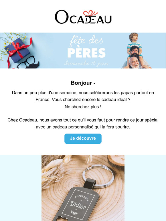 🌷 Agissez vite : la fête des Pères approche !