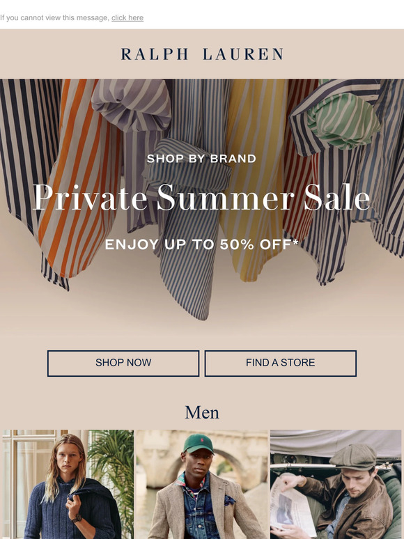ralph lauren private online store
