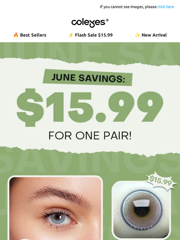 🎁 June Savings: $15.99 for One Pair!
